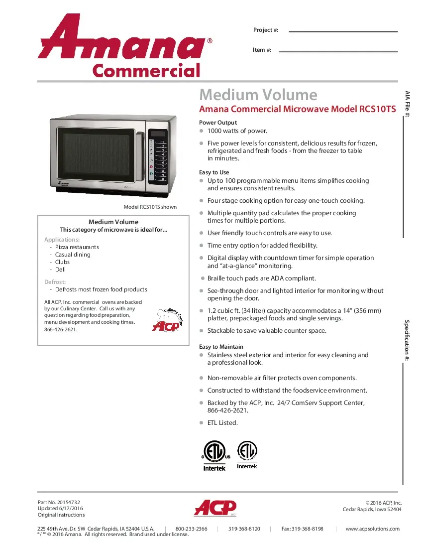 acp-amana-commercial-rcs10ts-microwave-oven-120v-1000-watts-specsheet-260726vk0fbo.pdf