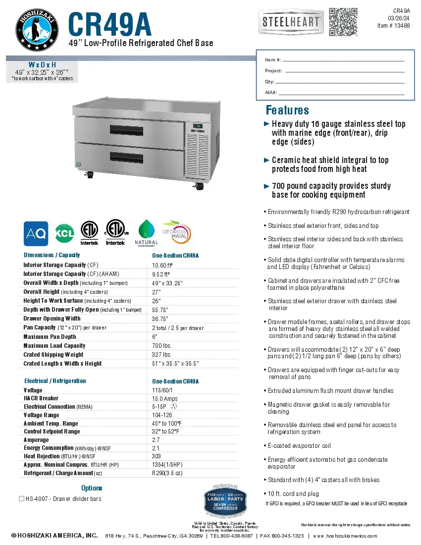 hoshizaki-cr49a-equipment-stand-refrigerated-base-alarms-specsheet-260726m08wws.pdf