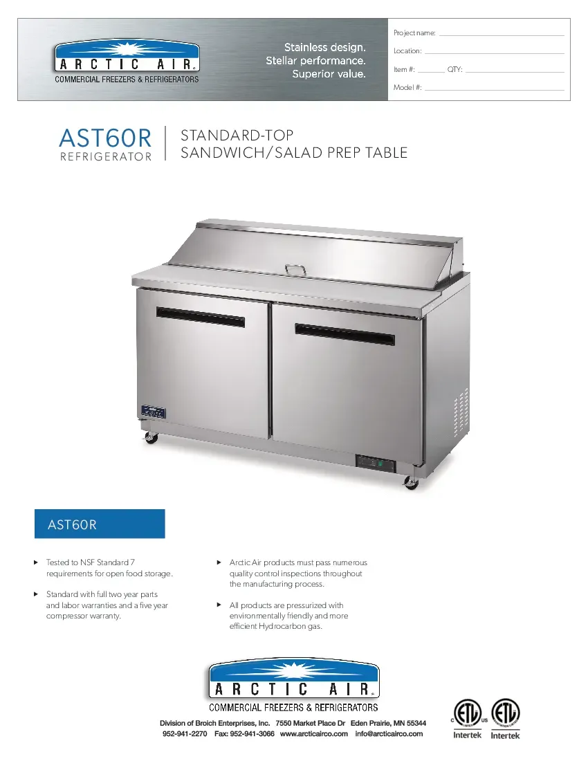 arctic-air-ast60r-refrigerated-counter-sandwich-salad-unit-115v-61-25-w-2-d-260726wjvyo2.pdf