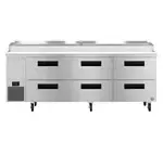 Hoshizaki PR93B-D6, Refrigerated Counter, Pizza Prep Table