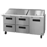 Hoshizaki , SR72B-30MD4, Refrigerated Counter, Mega Top Sandwich / Salad Unit