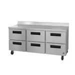 Hoshizaki , WR72B-D6, Refrigerated Counter, Work Top